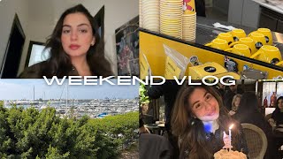 WEEKEND IN MY LIFE | Birthday celebration, Spring cleaning, Fun Saturday🌸🎉💟