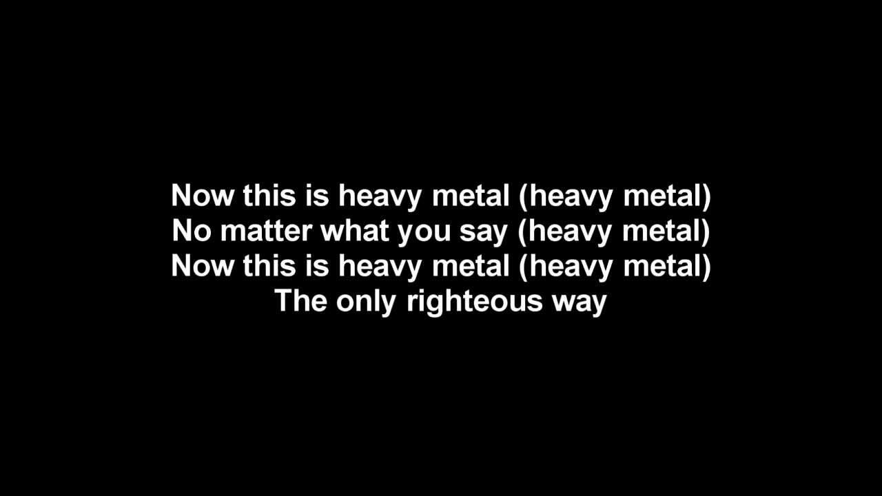 Lordi   This Is Heavy Metal  Lyrics on screen  HD