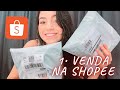 EMBALANDO PEDIDO PARA ENVIAR - PRIMEIRA VENDA PELA SHOPEE - PAGAMENTO DO YOUTUBE (ATUALIZAÇÕES)