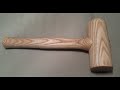HOW-TO: Make a 2-peice turned mallet (RE-EDIT) HOW-TO: Make a 2-peice turned mallet (RE-EDIT)