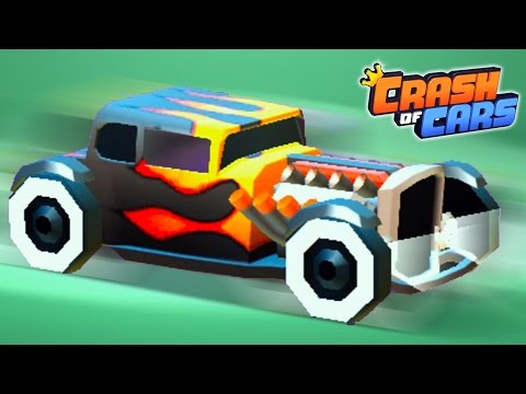 Видео: Crash of Cars ОПАСНЫЕ ТАЧКИ #2 Выиграл ХОТРОД Мульт Игра для детей Гонки на БОЕВЫХ МАШИНКАХ