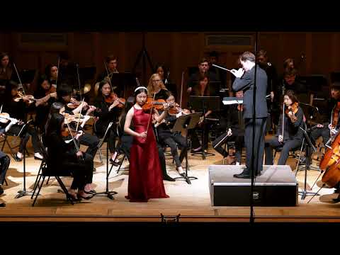 MinJi Kim plays Brahms violin concerto