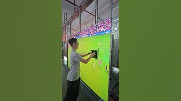 This screen is a little different.#ledwall #ledscree #leddisplayscreen #eagerled