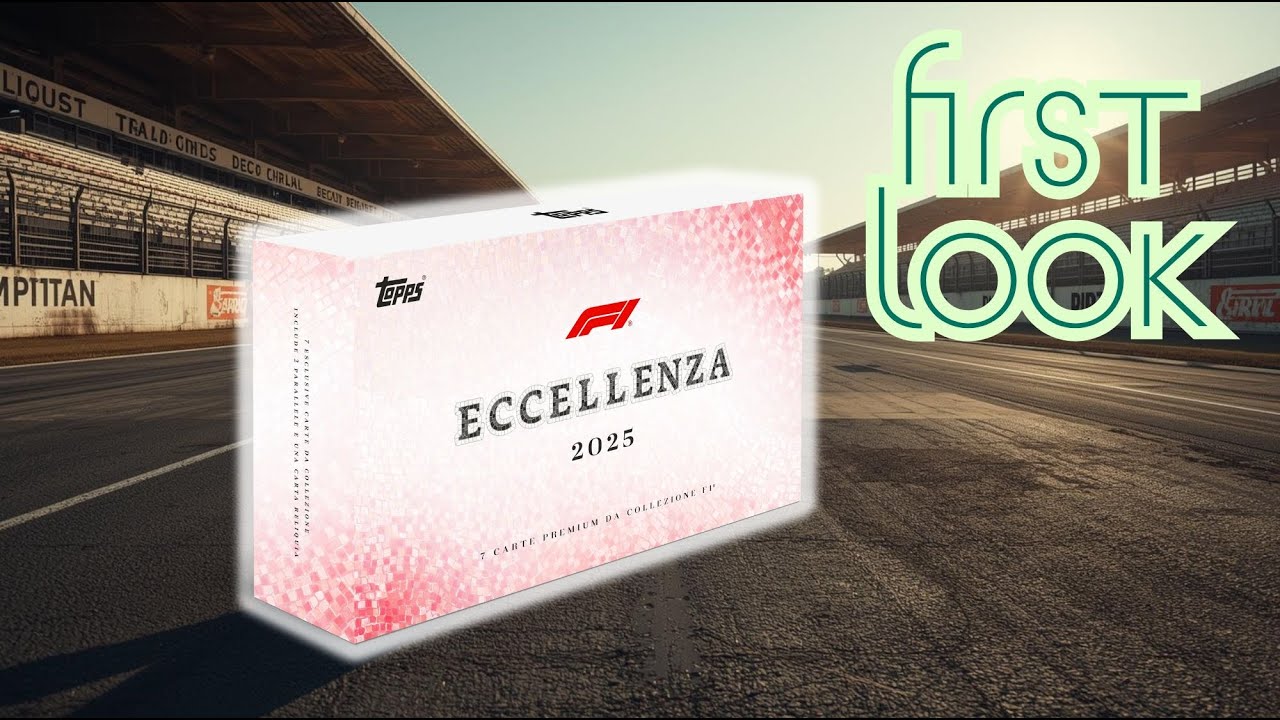 First Look 🚨 Topps F1 Eccellenza 2025 Hobby Box | BIG HIT Booklet & Racing Legends! 🏎️🔥