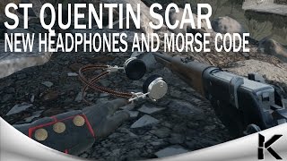 Battlefield 1 - NEW HEADPHONES + MORSE CODE ON ST QUENTIN SCAR! (Easter Egg Hunt)