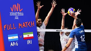 Argentina 🆚 Iran - Full Match | Men’s Volleyball Nations League 2019
