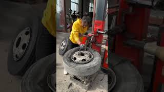 Truck Puncture Tire Replacement!