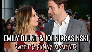 Emily Blunt &amp; John Krasinski RELATIONSHIP GOALS | Sweet &amp; Funny Moments