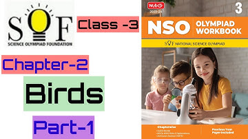 𝗖𝗹𝗮𝘀𝘀-𝟯 𝗡𝗦𝗢-|𝗖𝗵𝗮𝗽𝘁𝗲𝗿-𝟮  𝗕𝗶𝗿𝗱𝘀 𝗽𝗮𝗿𝘁 -𝟭#imo #nso#ieo#class3 #olympiad#sof#class3