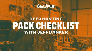 Deer Hunting | Hunting Pack Checklist