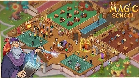 Idle Magic School - Tutorial Gameplay