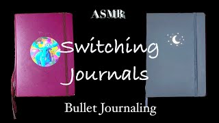 ASMR ~ Switching From Leuchtturm1917 to Yop & Tom Journal {soft whispers, pencil sounds, calming} screenshot 5