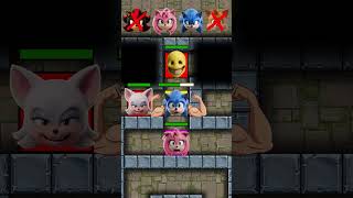 NEW SONIC MAZE CHALLENGE - Sonic vs Shadow x Verity : What Horror Awaits Sonic in the Darkness ?