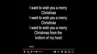 Feliz Navidad in G Cam 24 lyric video Nov. 10, 2024