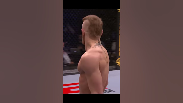 INCROYABLE LE PREMIER COMBAT UFC DE Conor McGregor#shorts
