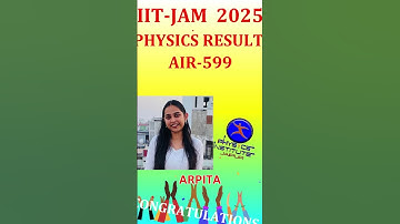 IIT JAM Result 2025 Live: JAM results declared at jam2025.iitd.ac.in PHYSICS INSTITUTE JAIPUR