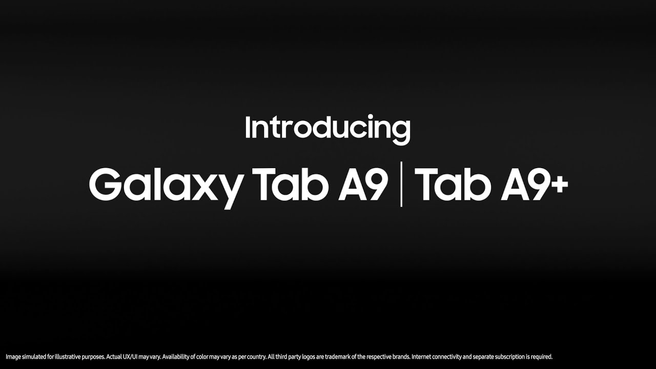 Tablette tactile Samsung Galaxy Tab A9 8.7 Wifi 64 Go Wifi Bleu