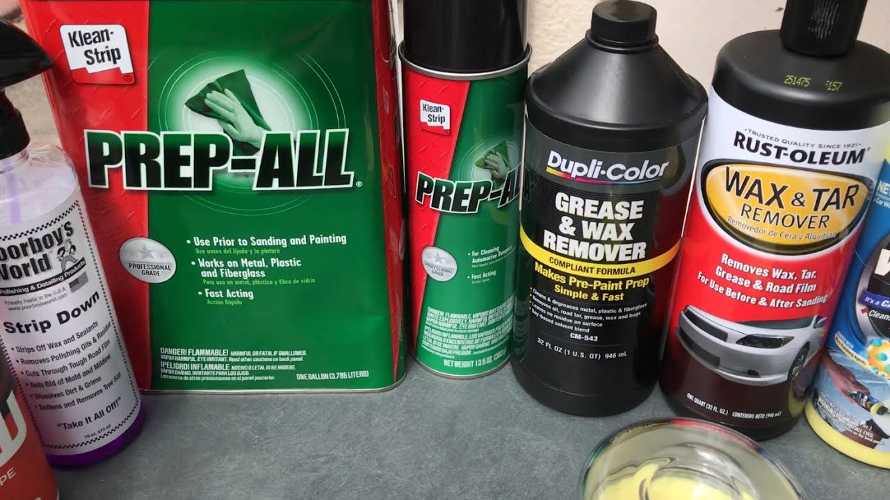 Prep-All® Wax & Grease Remover 