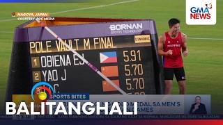 EJ Obiena, wagi ng gold medal sa Men's Pole Vault sa 2026 Asian Games | Balitanghali screenshot 1