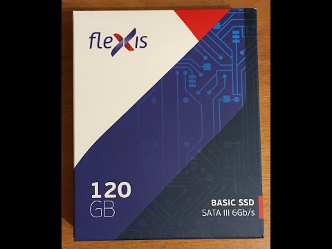 Обзор и распаковка ssd Flexis Basic 120 Gb