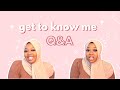 get to know me | Q&amp;A | becoming a full time artist