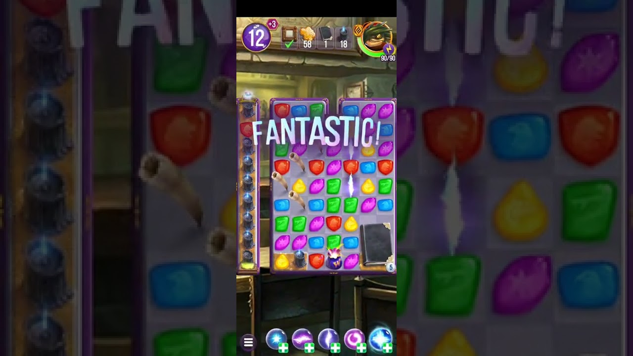 Harry Potter: Puzzles & Spells level 2462 no boosters