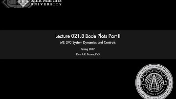 System Dynamics and Controls: Lecture 021.8 Bode Plots Part II.