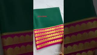 Restockd Pure Mysore silk sarees-26💖120gsm/Price: 10500/Silk mark certified #9972145452 S#321 #crepe