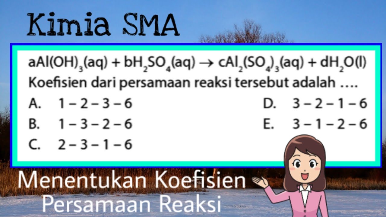 Menentukan Koefisien Persamaan Reaksi Youtube