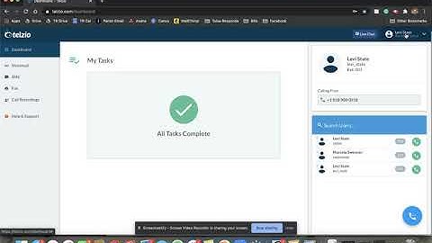 Setting Up Telzio User Account
