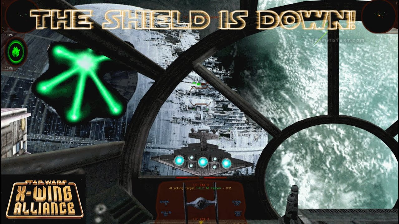 XWing Alliance Walkthrough [1080p] Mission 52 The Shield is Down! YouTube