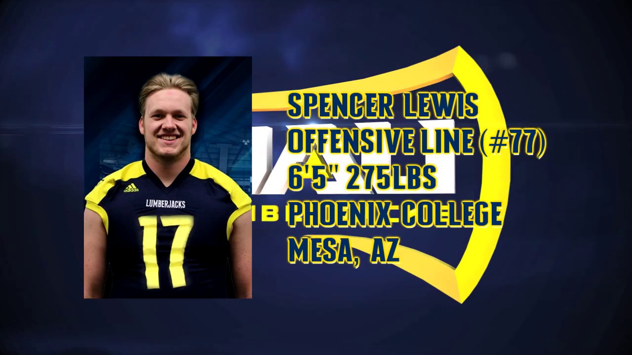 2017 Signing Day Spencer Lewis Offensive Line (77) YouTube