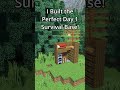 I Built the Best Day 1 Survival Set Up in Minecraft for your next Survival World! thumbnail