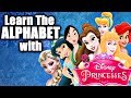 Learn the Alphabet with DISNEY PRINCESSES