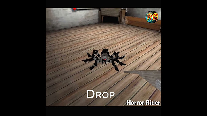 Granny Spider moment