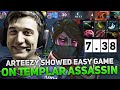 Arteezy showed EASY GAME on Templar Assassin carry!