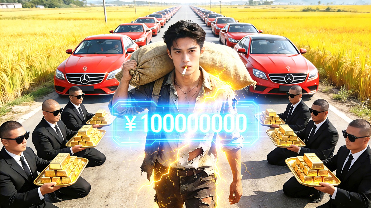 身无分文的穷小子回村过年，却遭超市老板道德绑架！意外激活神秘系统，只要拒绝道德绑架就能获得巨额现金奖励，从此一路开挂，逆袭人生巅峰！#逆袭 #短剧 #情感 #爽劇