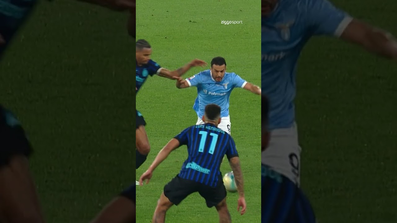 OEI, Pedro ben je oké? 😵‍💫 #ZiggoSport #CoppaItalia #LazioInter #Inter #Pedro