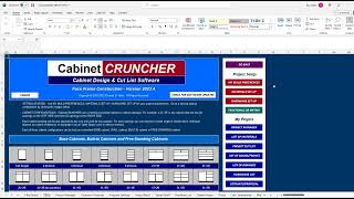 CabinetCRUNCHER Cabinet Design & Cut List Software screenshot 4