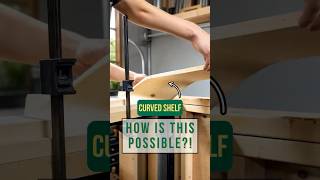 DIY Curved Wooden Shelf | Would You Try This?! 😳
