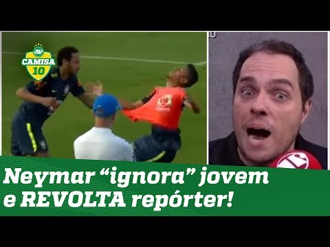 Apelou? Neymar leva caneta HUMILHANTE em treino, "ignora" jovem e REVOLTA repórter!