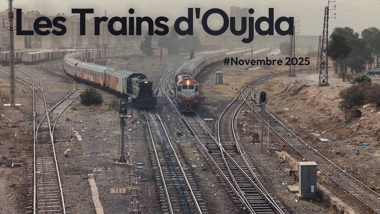Les Trains d'Oujda - Novembre 2025