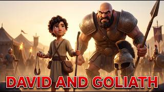 David vs Goliath: The Boy Who Defeated a Giant | Epic 3D Animated Bible Story