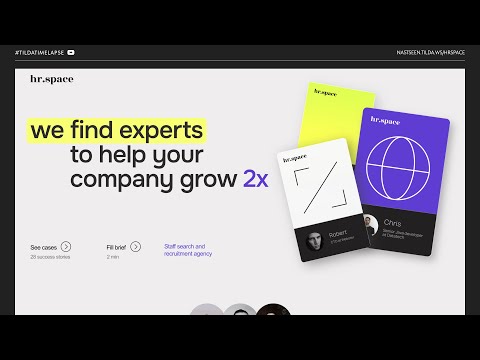 Website Design Inspiration | Timelapse