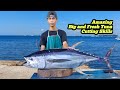 Amazing‼️🔥 Skills in Cutting a Total of 62 Kg of Large and Fresh Tuna Fish by Bang Adi