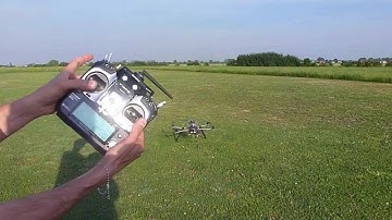 Mikrokopter V0.88 - First flight with SimonK reflashed esc and "AfroI2C" converter