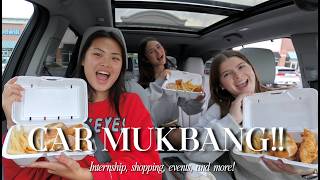 Mukbang with friends + I got an Internship!