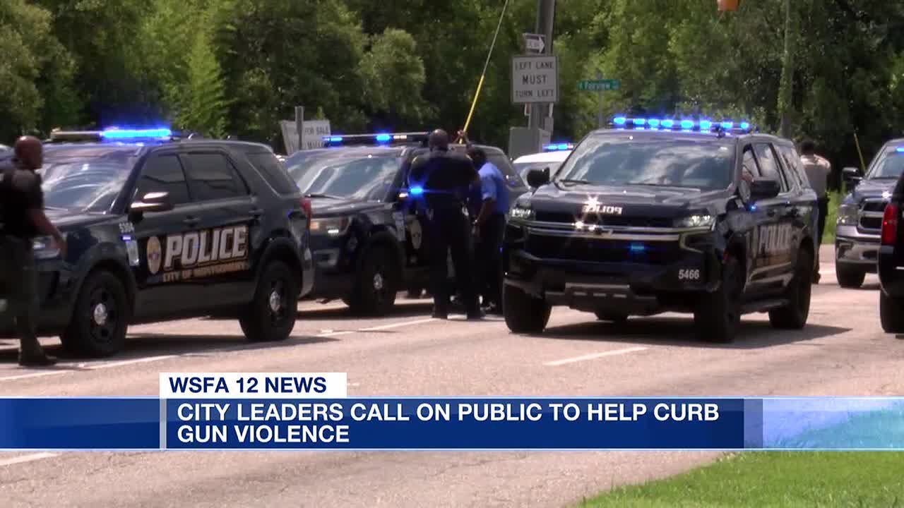 Montgomery leaders call on public to help curb gun violence - YouTube