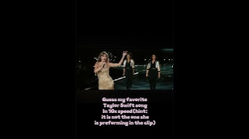 Guess my favorite Taylor Swift song sped up #taylorversion #swiftie