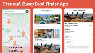 Food Finder App | Nearest Cheap and Free Food Finder App screenshot 2